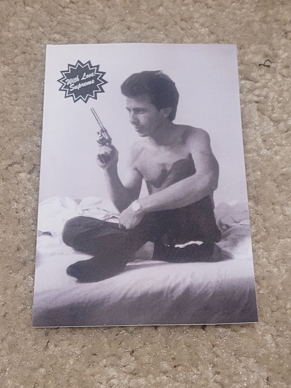 Supreme Larry Clark With Love Supreme G*n Sticker